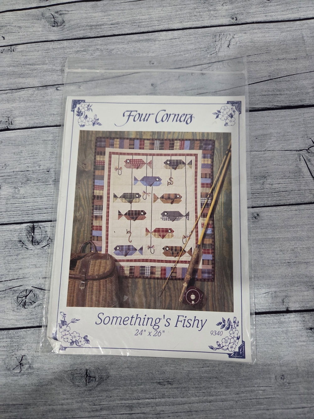 Four Corners Quilting Pattern Something's Fishy